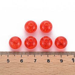 Transparent Knistern Acrylperlen&nbsp;MACR-S373-66C-N08