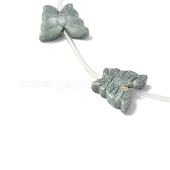 Natürliche Jade Perlen Stränge&nbsp;G-B136-A03