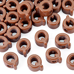 Abalorios europeos acrílicos opacos&nbsp;OACR-TAC0019-006Q