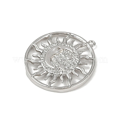 Messing Anhänger & Charms&nbsp;KK-M322-17P