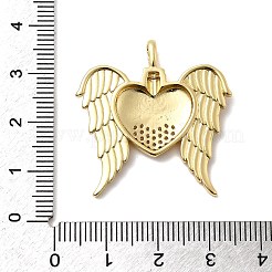 Messing micro pave klare zirkonia anhänger&nbsp;KK-H519-09G