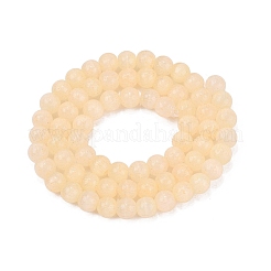 Colliers de perles en verre imitation œil de chat&nbsp;GLAA-N074-03A-07