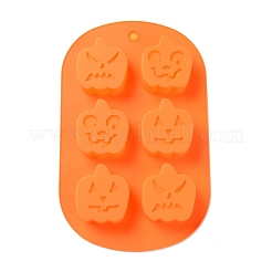 Stampi in silicone alimentare per decorazione torta di zucca a tema Halloween&nbsp;DIY-E067-03