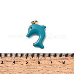 304 Edelstahl-Emaille-Anhänger&nbsp;STAS-B097-02G