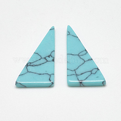 Cabochons turchese sintetico&nbsp;TURQ-S290-16