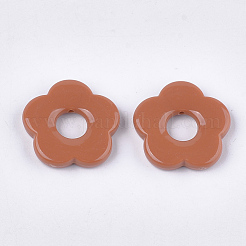 Opake Acryl Anhänger&nbsp;X-OACR-T011-55