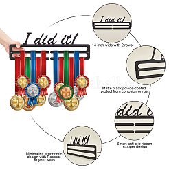 Cintre d'affichage de médaille de fer&nbsp;HJEW-WH0008-70