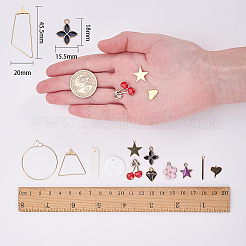 Fare orecchino fai-da-te&nbsp;DIY-SC0007-80