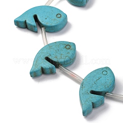 Chapelets de perles en turquoise synthétique&nbsp;G-C147-13A