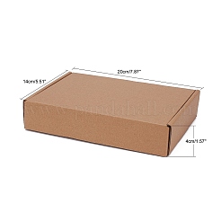 Scatola di piegare la carta kraft&nbsp;LS-OFFICE-N0001-01B