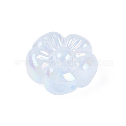 Placage uv perles acryliques opaques&nbsp;OACR-N161-08B