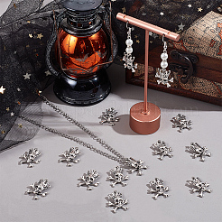 Tibetischer stil Aluminium Anhänger & Charms&nbsp;FIND-SC0006-99