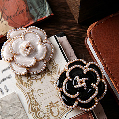 Clips en alliage de fleurs&nbsp;AJEW-WH20130-221A-02