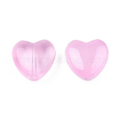Perlas de vidrio pintado en aerosol transparente&nbsp;X-GLAA-N035-030-C09