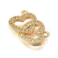 Pendentifs en laiton zircon cubique transparent&nbsp;KK-U065-14G