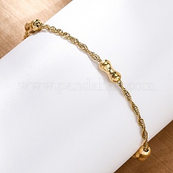 304 Edelstahl-Seilkettenarmbänder für Damen&nbsp;BJEW-C094-02G