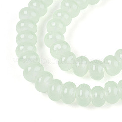 Abalorios de vidrio imitación de jade&nbsp;DGLA-ZX002-8mm-02A