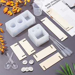 DIY-Silikonformen-Kits für Zahnbürstenhalter&nbsp;DIY-OC0003-32