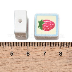 Perline di porcellana fatti a mano stampati&nbsp;PORC-G016-04K