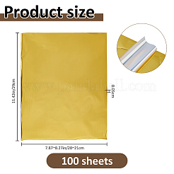 100 Blatt A4 Heißfolienprägepapier&nbsp;DIY-FH0010-15