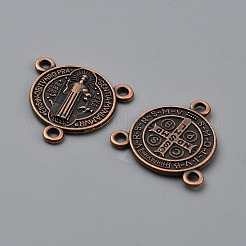 Komponenten eines Kronleuchters im tibetischen Stil aus einer Legierung mit der Heiligen-Benedikt-Medaille&nbsp;FIND-WH20027-40
