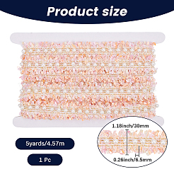 5 Yards Polyester-Spitzenband für Vorhang-Sofa-Dekoration&nbsp;OCOR-CY0001-32C