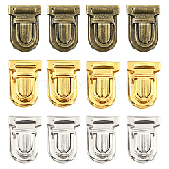 10 Satz Eisen-Geldbörsen-Druckverschluss-Sets&nbsp;IFIN-YW0003-86G