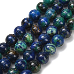 Fili di perle di azzurrite naturale&nbsp;G-Z110-C02-6mm