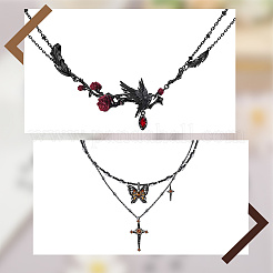 DIY 304 Edelstahl Ketten Halsketten/Armbänder Herstellungssets&nbsp;DIY-SP0003-51C