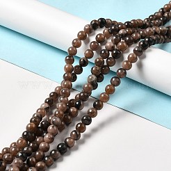 Natürliche Chiastolit-Perlenstränge&nbsp;G-F729-02B