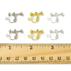 24 vite in ottone a 3 colori sui risultati dell'orecchino a clip&nbsp;KK-FS0001-44