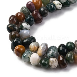 Natur Indien Achat Perlen Stränge&nbsp;G-RM250109-B6