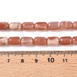 Natürliche sunstone Perlen Stränge&nbsp;G-G980-28
