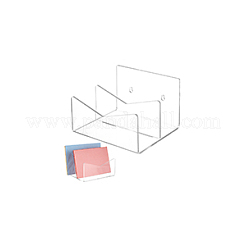 2-reihige Postständer aus Acryl zur Wandmontage&nbsp;DIY-WH0430-738
