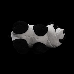 Decorazioni di pendenti di panda giocattolo di peluche in cotone pp di cartone animato in peluche di simulazione&nbsp;LS-HJEW-K043-08