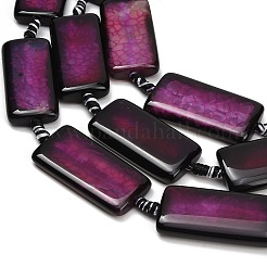 Chapelets de perles veines de dragon en agate naturelle&nbsp;GG-CBA2A74-01A