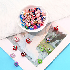 27 stücke 27 stil acryl & harz & polymer clay strass europäischen perlen&nbsp;FPDL-S015-05B