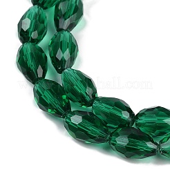 Chapelets de perles en verre transparente  &nbsp;EGLA-N013-T10mm-D24