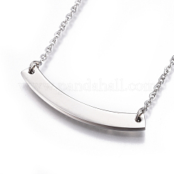Colliers pendentifs en acier inoxydable 304&nbsp;NJEW-E141-38