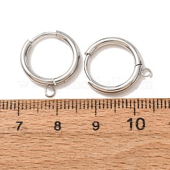 Accesorios para pendientes de aro de acero inoxidable 201&nbsp;SA-CBA9743-02P-A