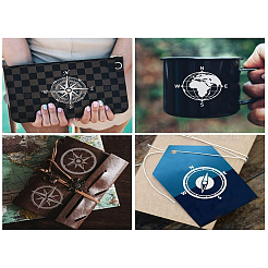 Plantilla de serigrafía autoadhesiva&nbsp;X1-DIY-WH0338-076