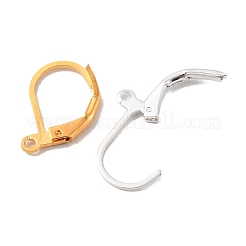 Risultati dell'orecchino a leva in ottone 100 pz 2 colori&nbsp;KK-YW0001-67