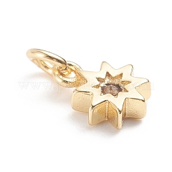Ottone micro spianare pendenti zirconi&nbsp;ZIRC-G165-04G