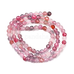 Hilos de cuentas de espinela natural multicolor&nbsp;GG-CBAA8F4-B08-4mm-B