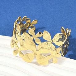304 Edelstahl-Armreife für Damen&nbsp;BJEW-Z097-08G