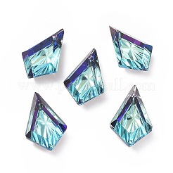 Geprägte Glas Strass Anhänger&nbsp;GLAA-J101-01B-001BB