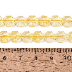 Transparentes craquements perles de verre brins&nbsp;GLAA-Q108-03A-02