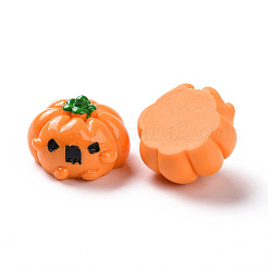 Cabochons en résine opaque halloween&nbsp;RESI-D063-15B