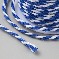 Cordon torsadé en coton bicolore de 10 m&nbsp;OCOR-TAC0023-13E