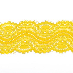 Bordure en dentelle élastique&nbsp;OCOR-WH0024-B07